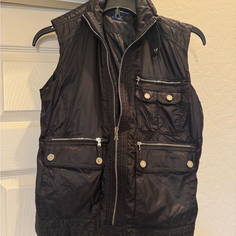 Ralph Lauren Golf Vest Black Nylon Size Small